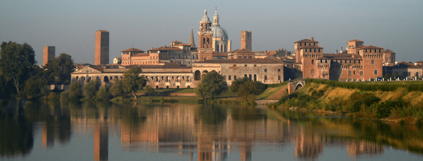 Citta Mantova -  il fiume Po